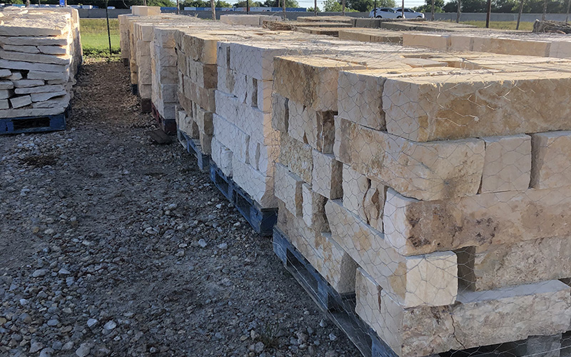 Image of Limestone sold by Farr's Landscape Supply and Sod