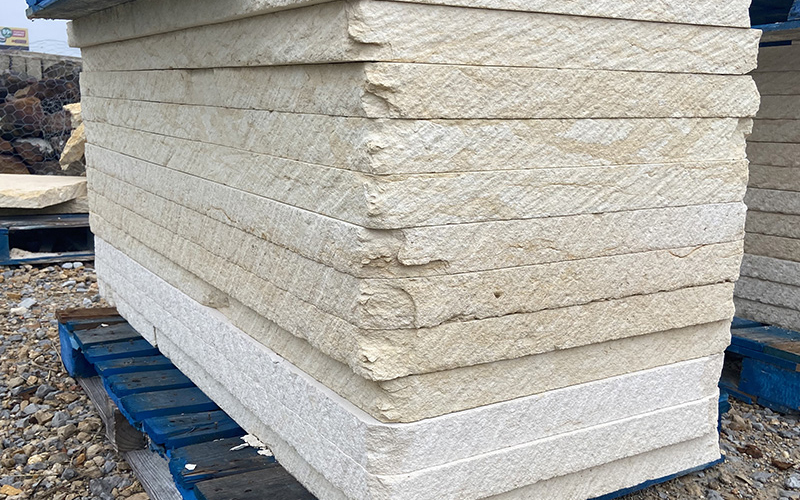 Image of Limestone Slabs sold by Farr's Landscape Supply and Sod